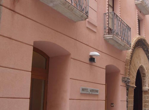 Hotel Moderno Трапани Екстериор снимка